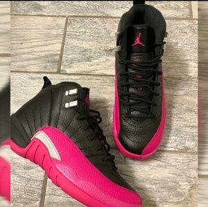 Brand new Nike Air Jordan 12 black and pink 🔥🔥